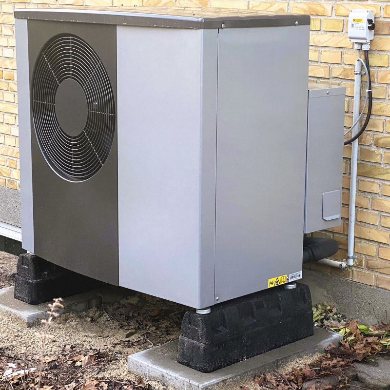 Lucht lucht warmtepomp